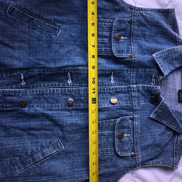 Classy denim vest by Relativity - Picture 6 of 9